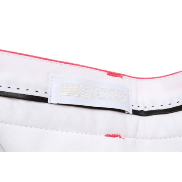 St. Emile Women's Red Trousers - Size 14 US - Picture 4 of 4